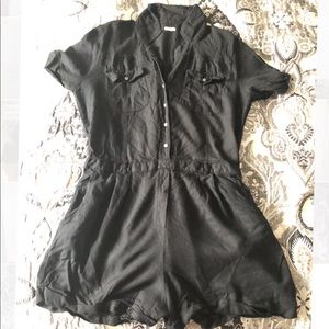Hollister Black Romper